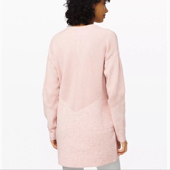 Lululemon Restful Intention Sweater size Small Pink Bliss - Picture 2 of 9